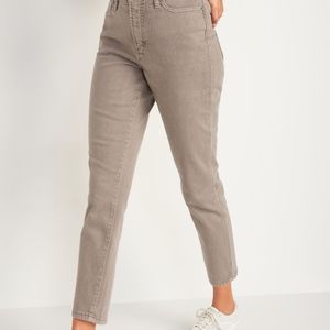 NWT - High-Waisted O.G. Straight Mineral-Dye Jeans - Old Navy - Size 10
